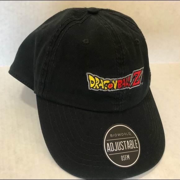 Dragon Ball Z DBZ Black Adjustable Hat - Picture 3 of 5